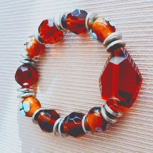 Beautifully Crafted! Czech Beaded Bracelet